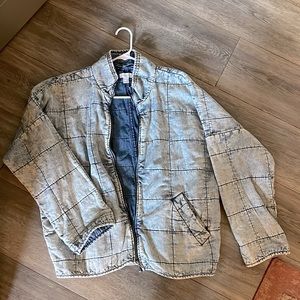 Forever 21 quilted jacket M